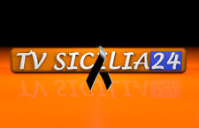 TVSicilia24 logo orizzontale (lutto)